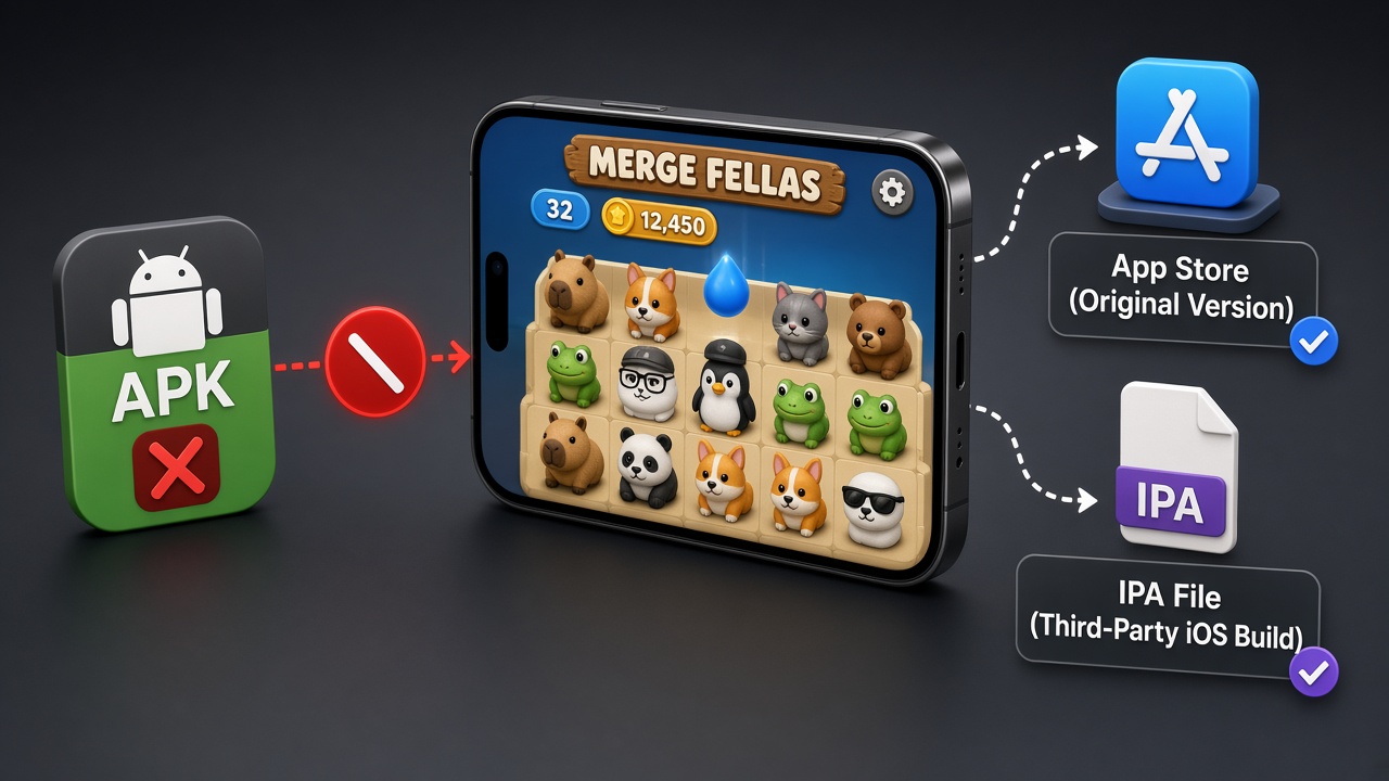 Hero Merge Fellas MOD untuk iOS dan IPA