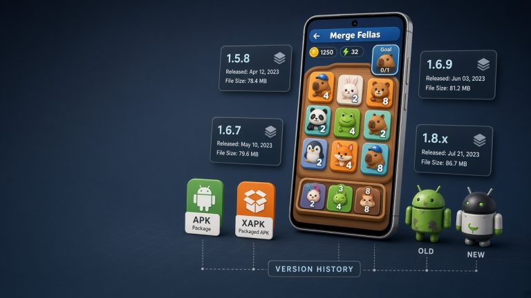 Hero arsip versi lama Merge Fellas MOD APK Android