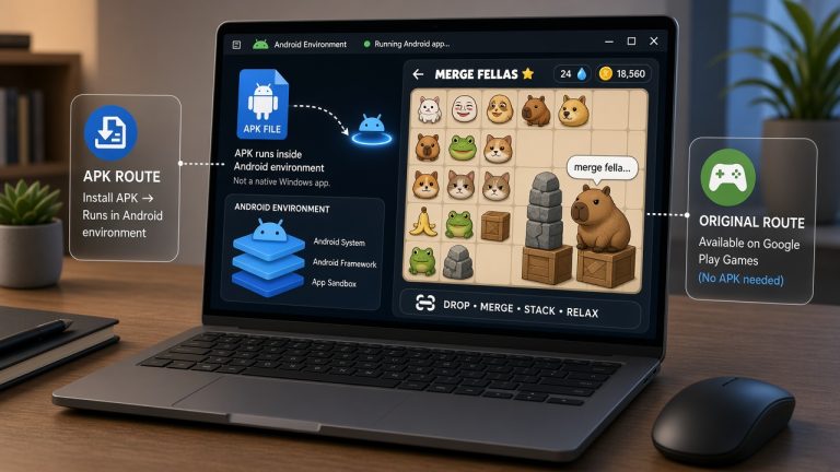 Hero Merge Fellas MOD APK untuk PC Windows
